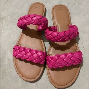 A New Day Braided Pink Sandals